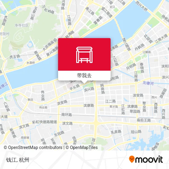 钱江地图