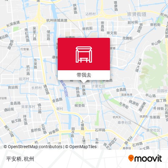 平安桥地图