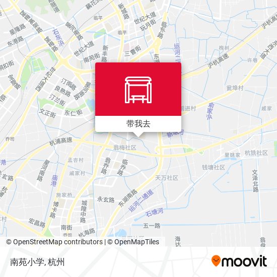 南苑小学地图