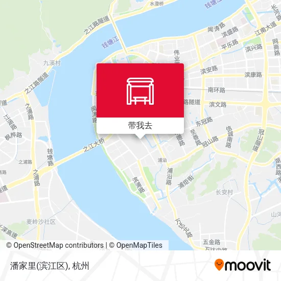 潘家里(滨江区)地图
