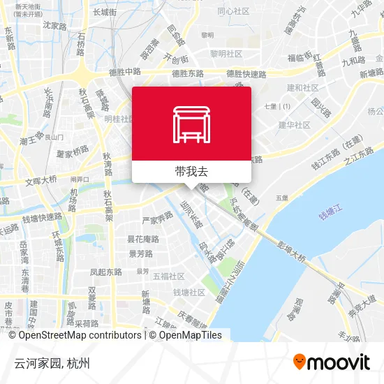 云河家园地图