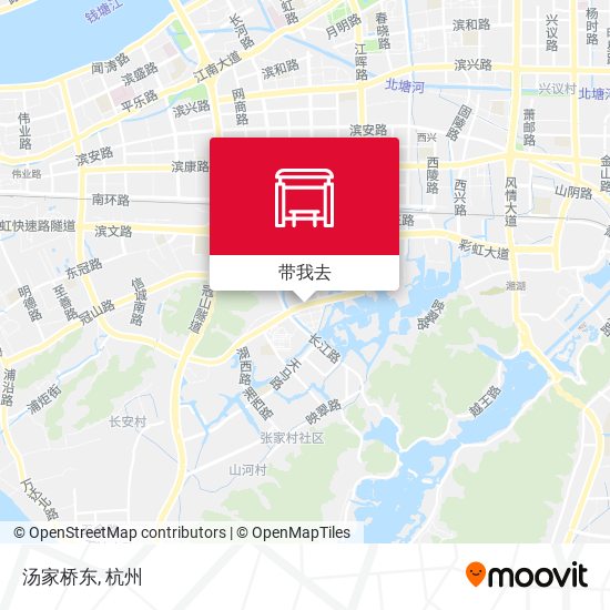 汤家桥东地图
