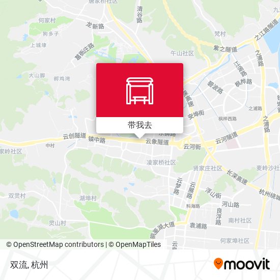 双流地图