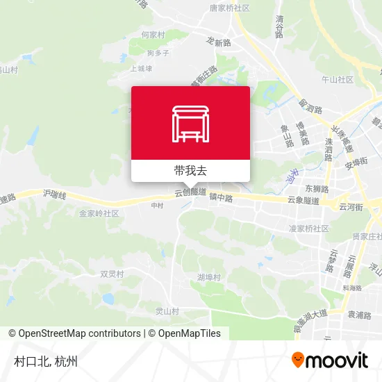 村口北地图