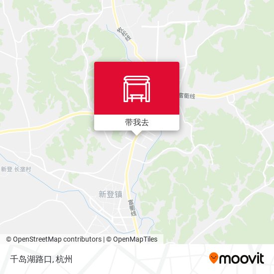 千岛湖路口地图