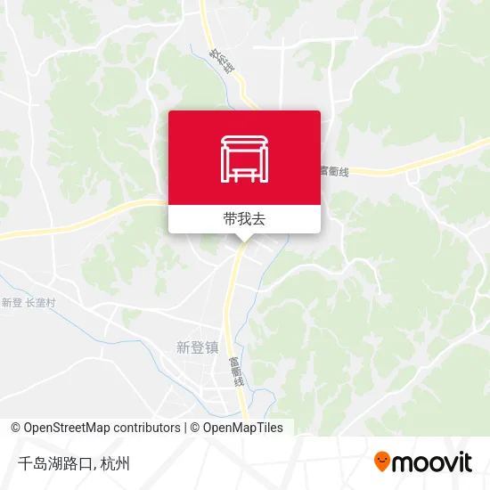 千岛湖路口地图