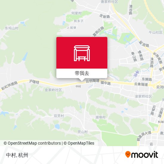 中村地图