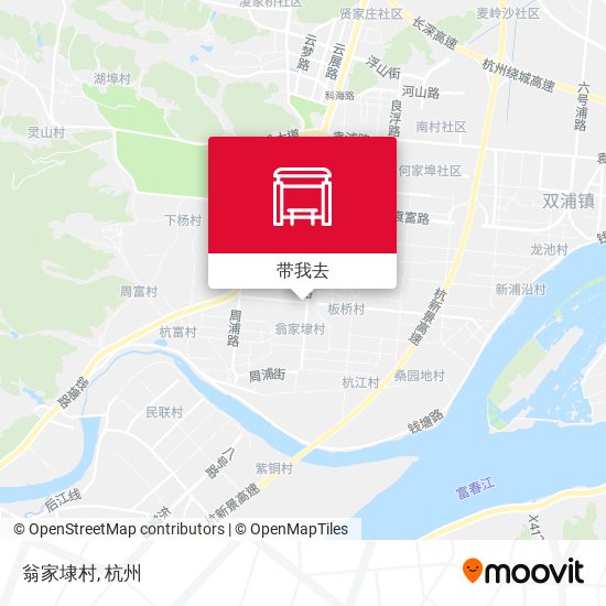 翁家埭村地图
