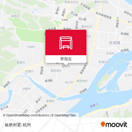 板桥村委地图
