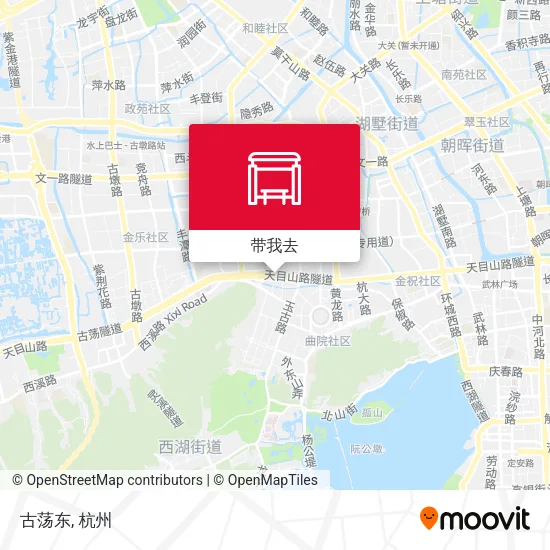 古荡东地图