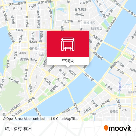 耀江福村地图