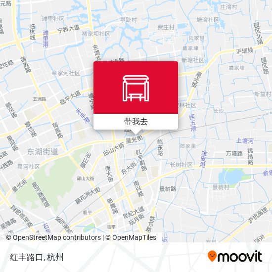 红丰路口地图
