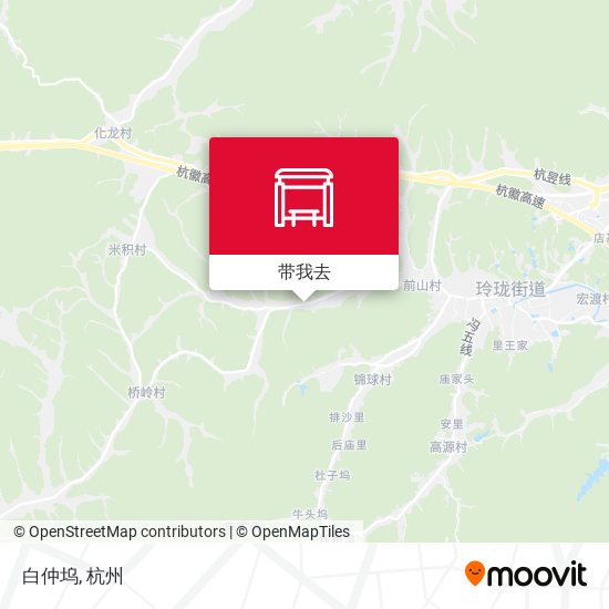白仲坞地图