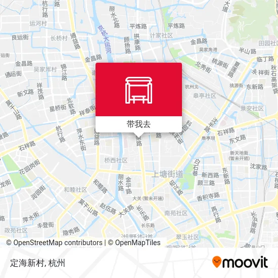 定海新村地图
