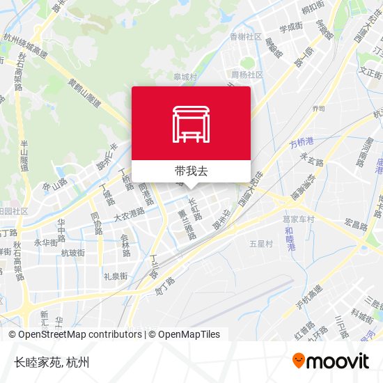 长睦家苑地图