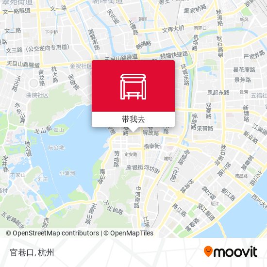 官巷口地图