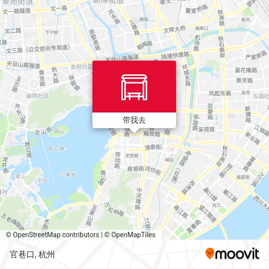 官巷口地图
