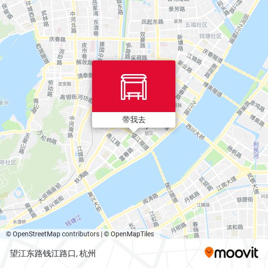 望江东路钱江路口地图