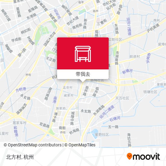 北方村地图