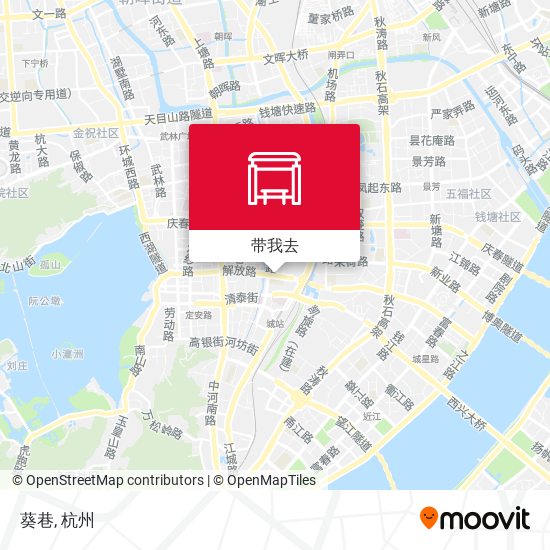 葵巷地图