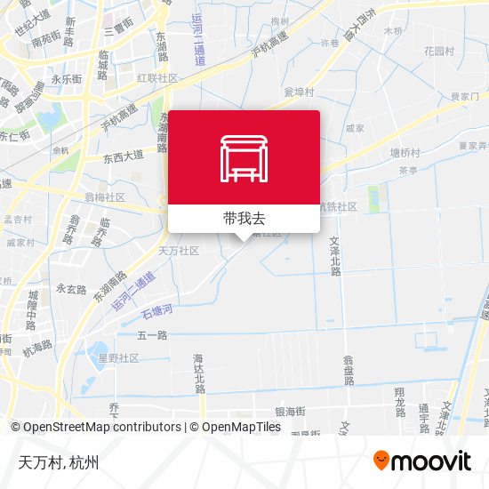 天万村地图