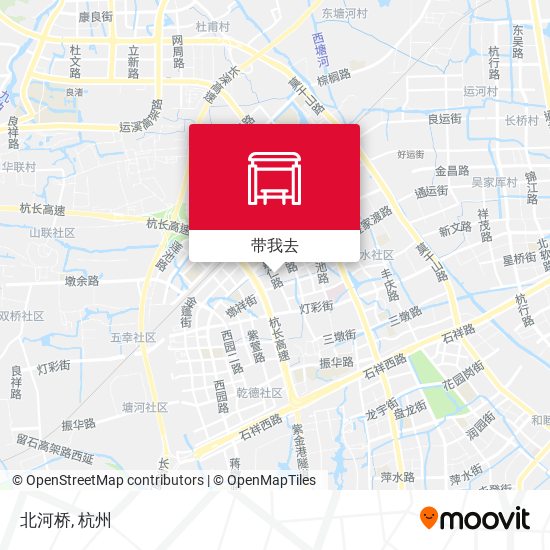 北河桥地图