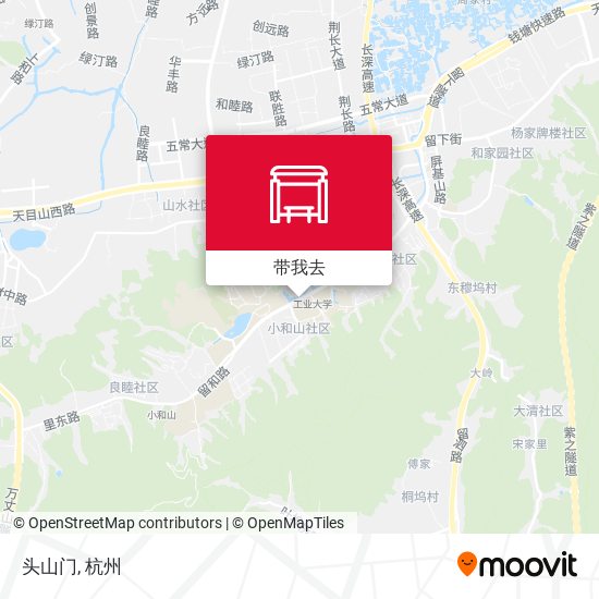 头山门地图