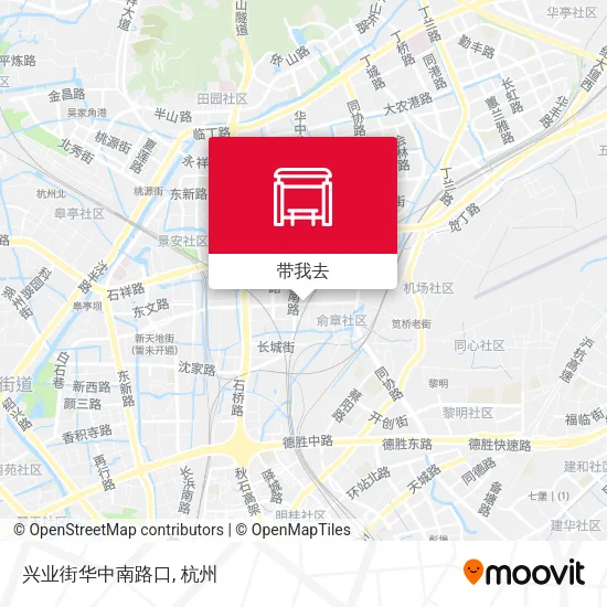 兴业街华中南路口地图