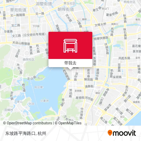 东坡路平海路口地图