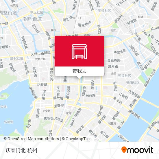 庆春门北地图