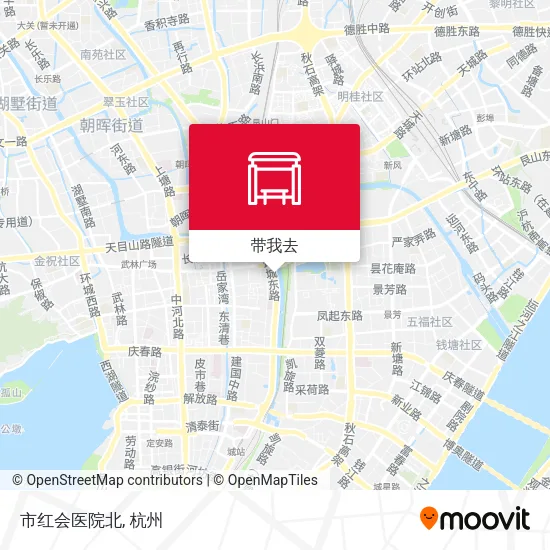 市红会医院北地图