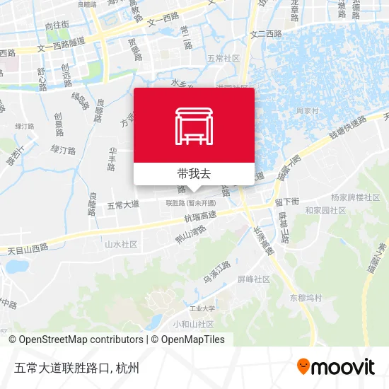 五常大道联胜路口地图