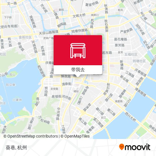 葵巷地图