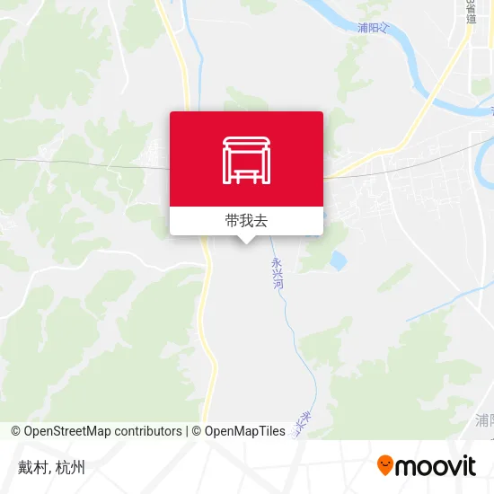 戴村地图