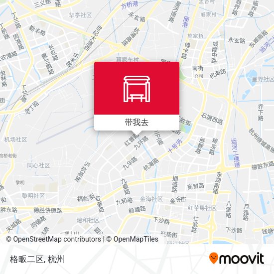 格畈二区地图