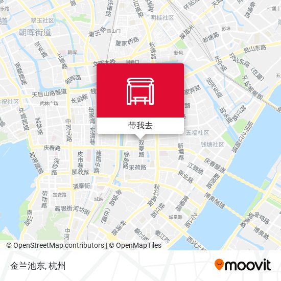 金兰池东地图