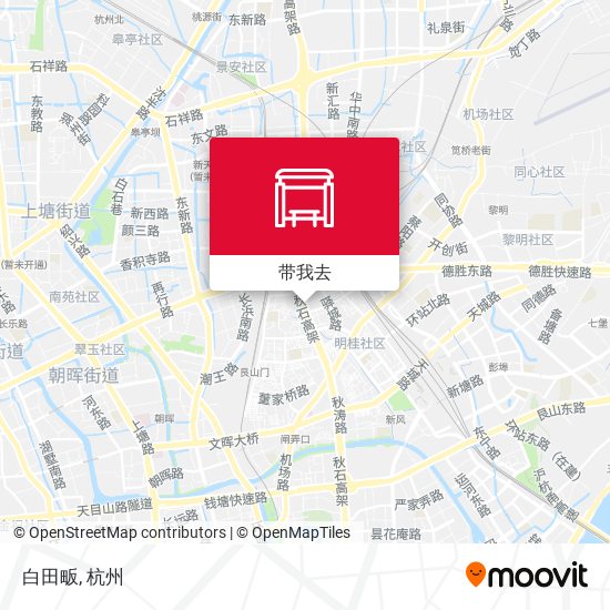 白田畈地图