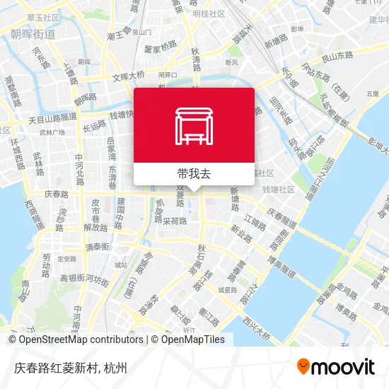 庆春路红菱新村地图