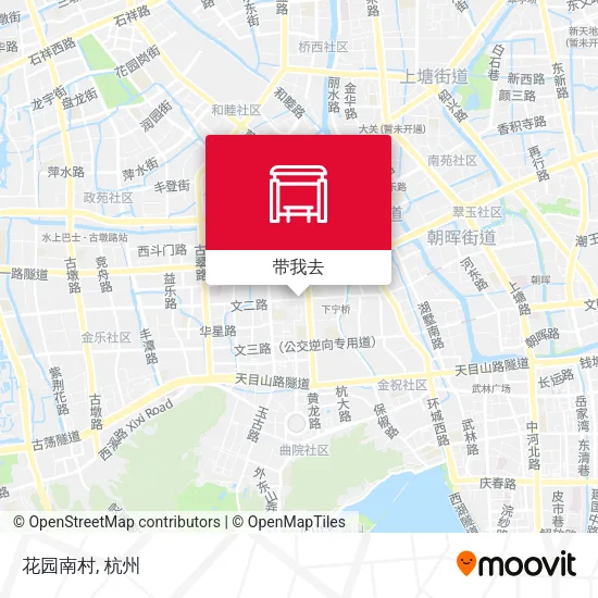花园南村地图