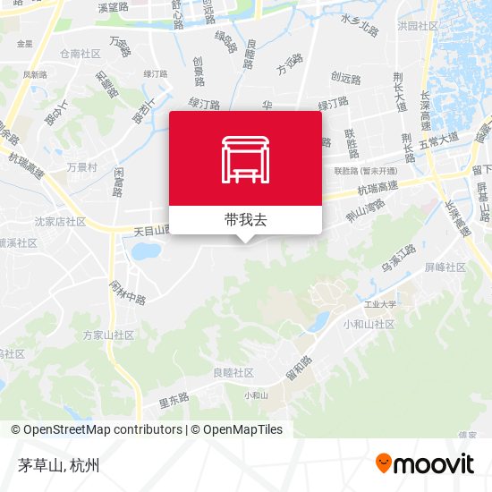 茅草山地图