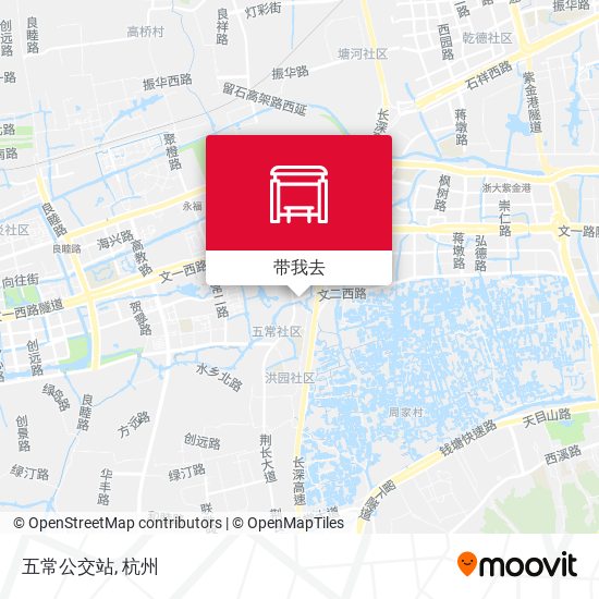 五常公交站地图