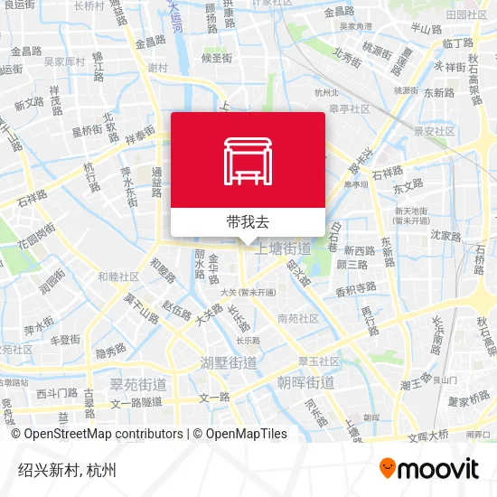 绍兴新村地图