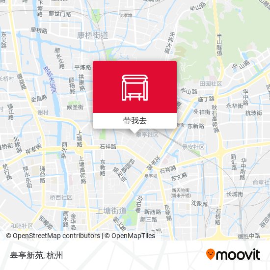 皋亭新苑地图