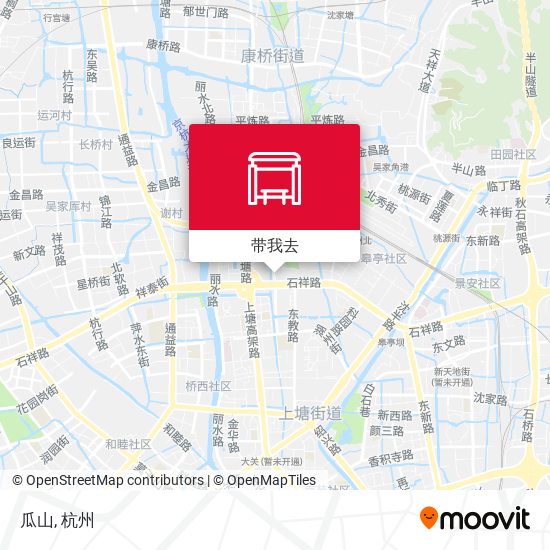 瓜山地图
