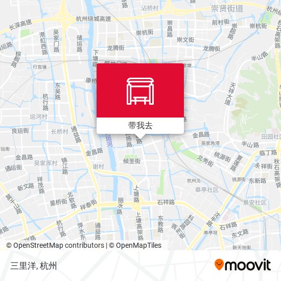 三里洋地图