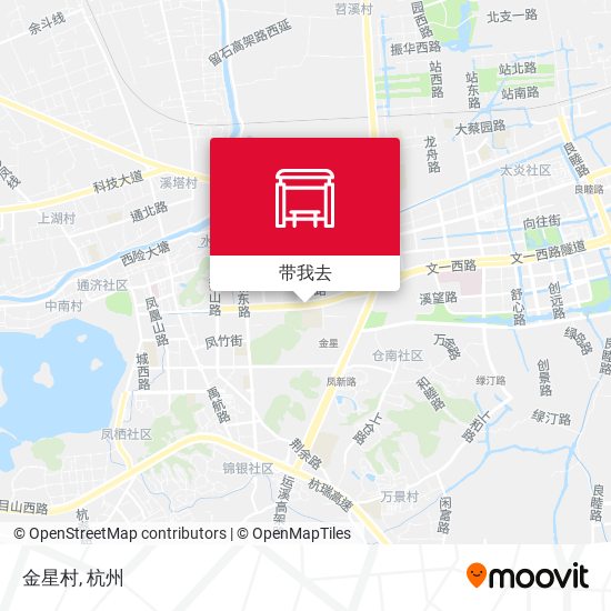 金星村地图