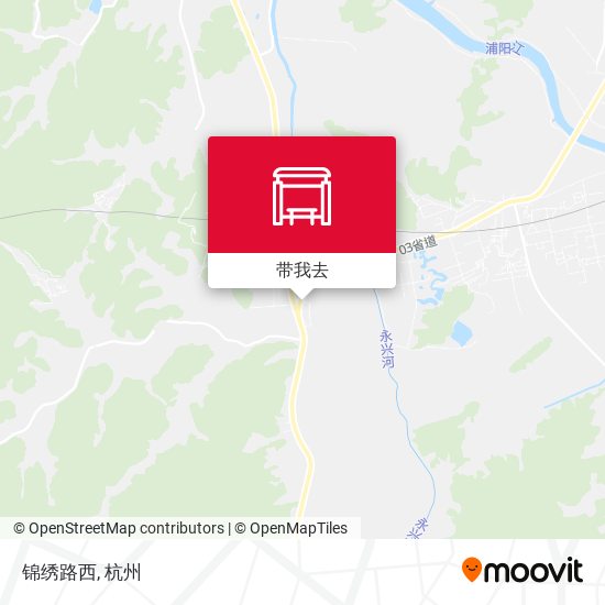 锦绣路西地图