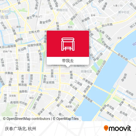 庆春广场北地图