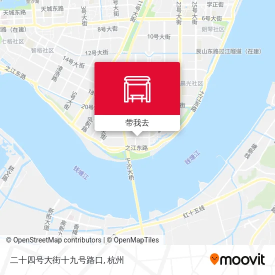 二十四号大街十九号路口地图