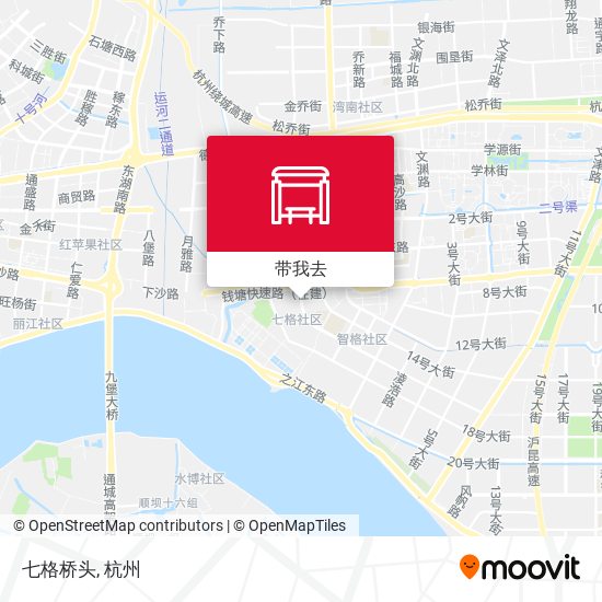 七格桥头地图